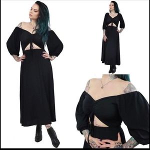 Foxblood Lydia dress